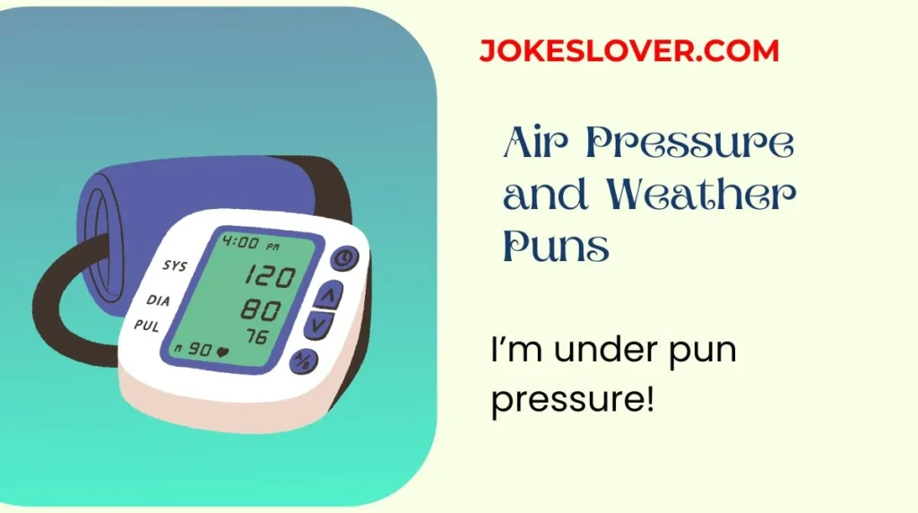 Air Pressure and Weather Puns