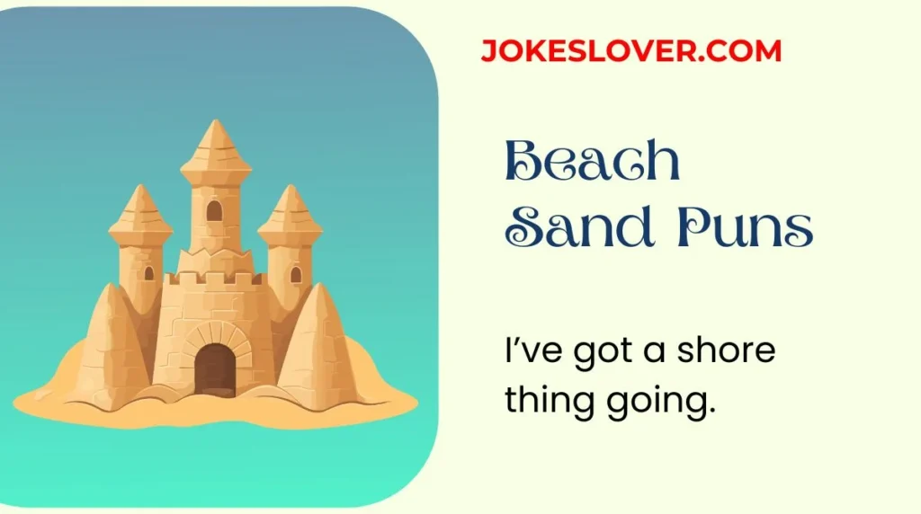 Beach Sand Puns