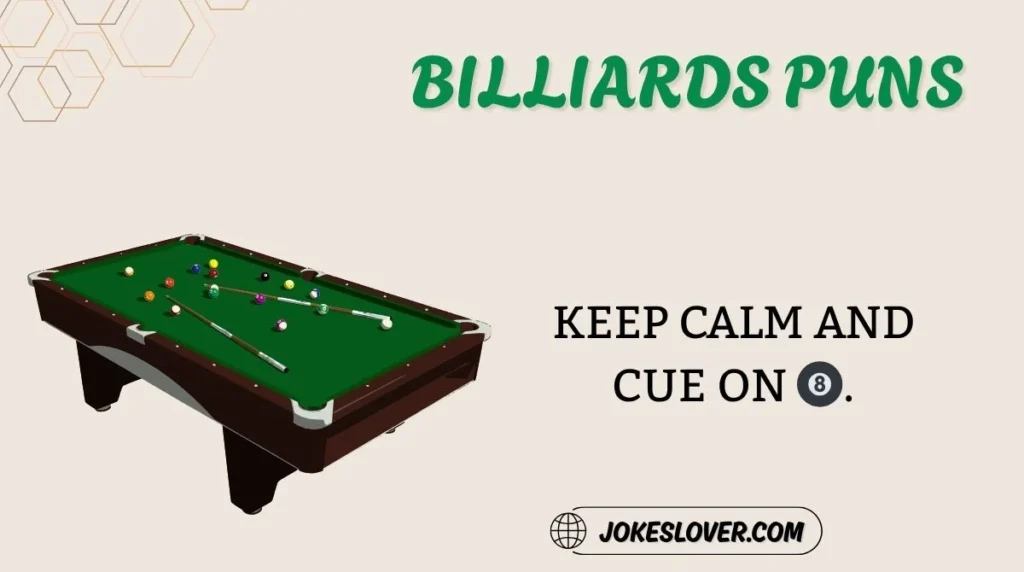 Billiards Puns