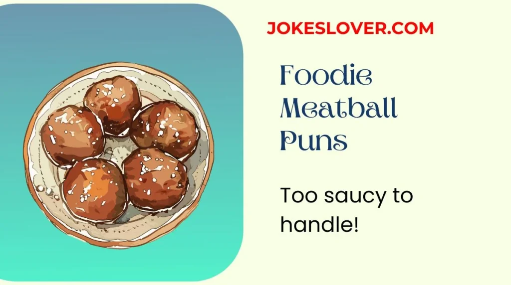 Foodie Meatball Puns
