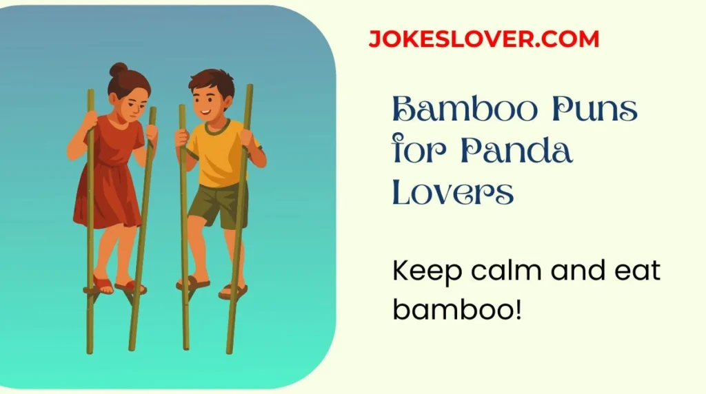 Bamboo Puns for Panda Lovers