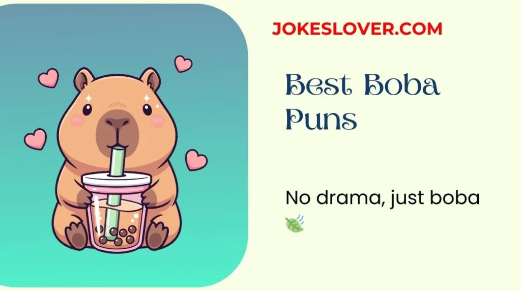 Best Boba Puns
