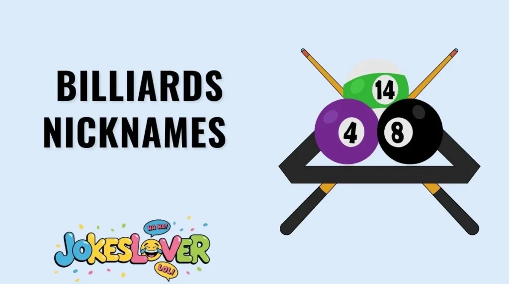 Billiards Nicknames