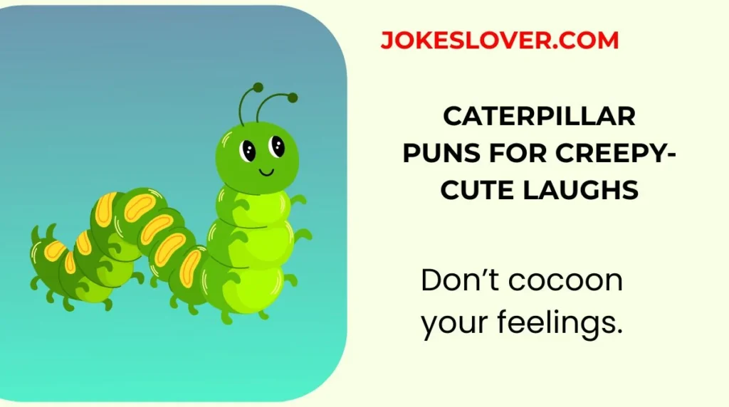 Caterpillar Puns for Creepy-Cute Laughs