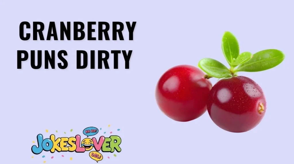 Cranberry Puns Dirty