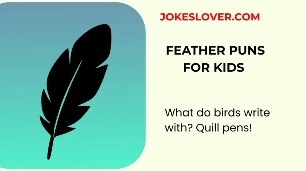 Feather Puns for Kids