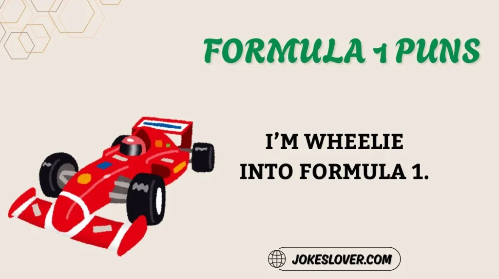 Formula 1 Puns