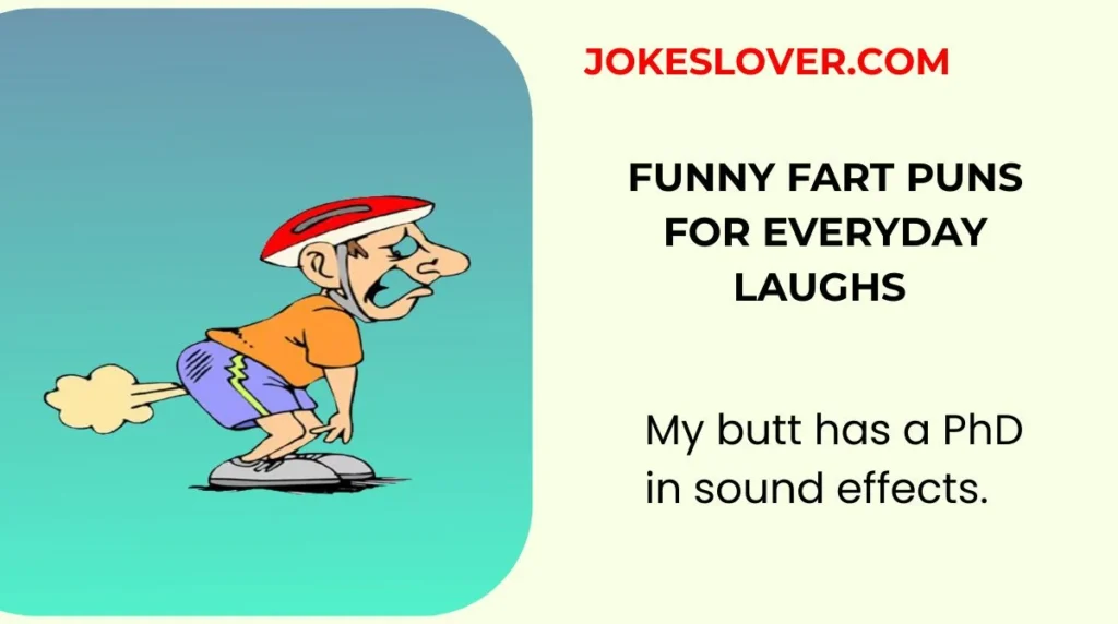 Funny Fart Puns for Everyday Laughs