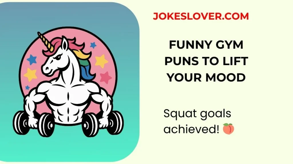 Funny Gym Puns to Lift Your Mood