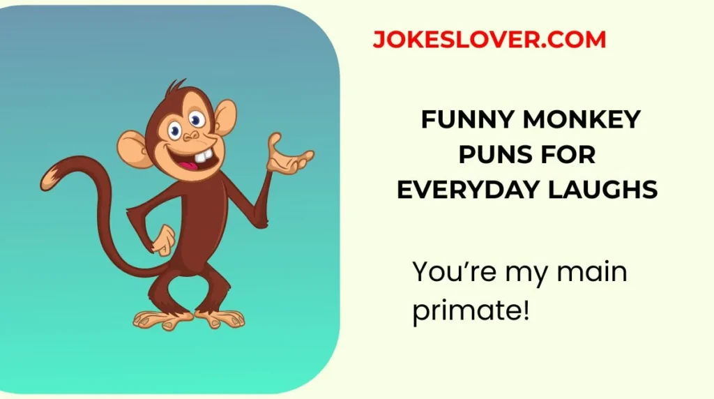 Funny Monkey Puns for Everyday Laughs