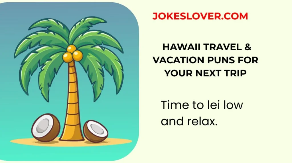 Hawaii Travel & Vacation Puns for Your Next Trip