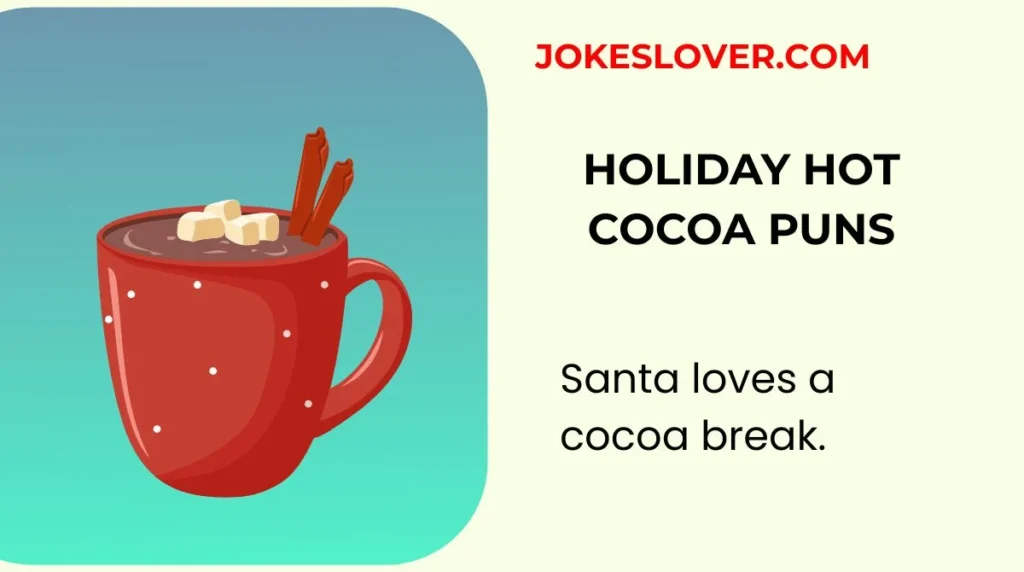 Holiday Hot Cocoa Puns