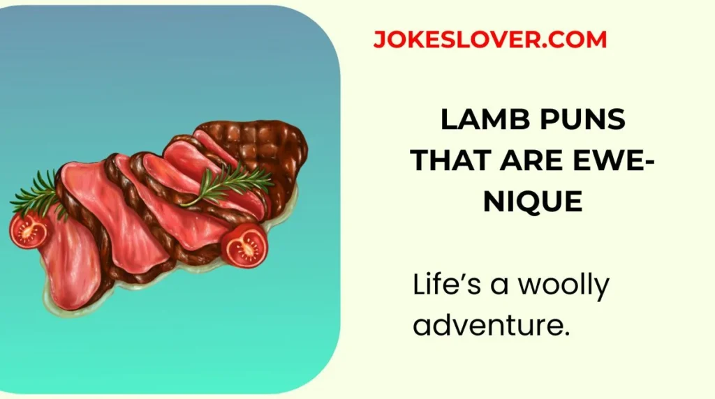 Lamb Puns That Are Ewe-nique
