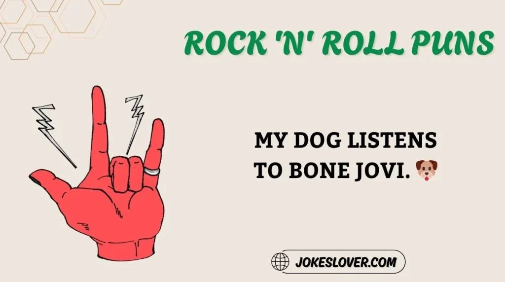 Rock 'n' Roll Puns