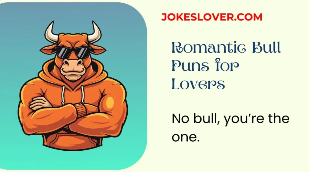 Romantic Bull Puns for Lovers
