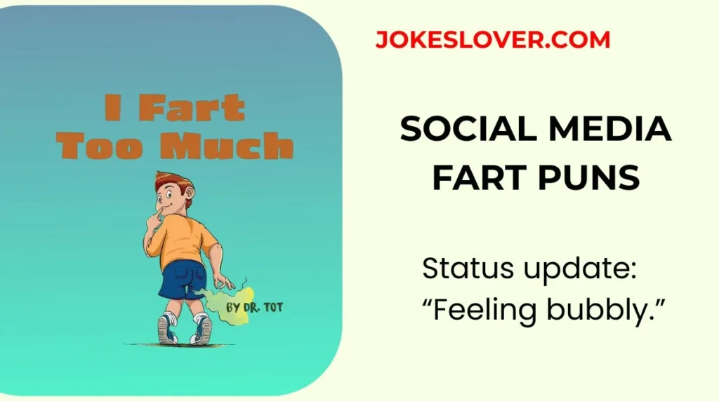 Social Media Fart Puns