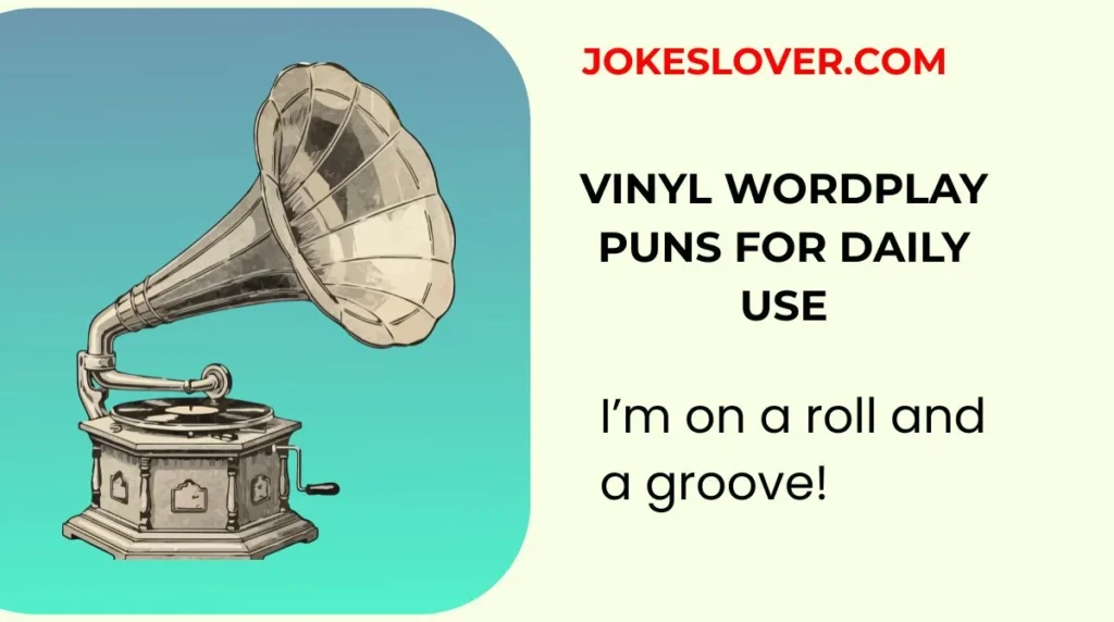 Vinyl Wordplay Puns for Daily Use