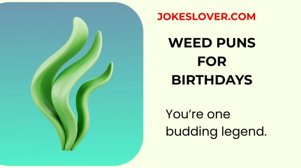 Weed Puns for Birthdays