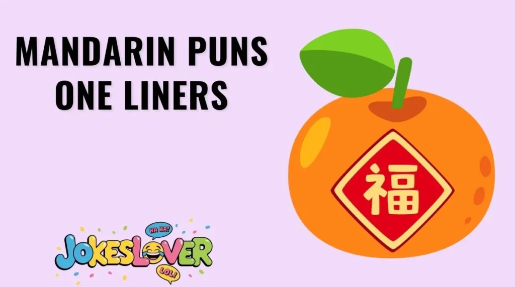 Mandarin Puns One Liners