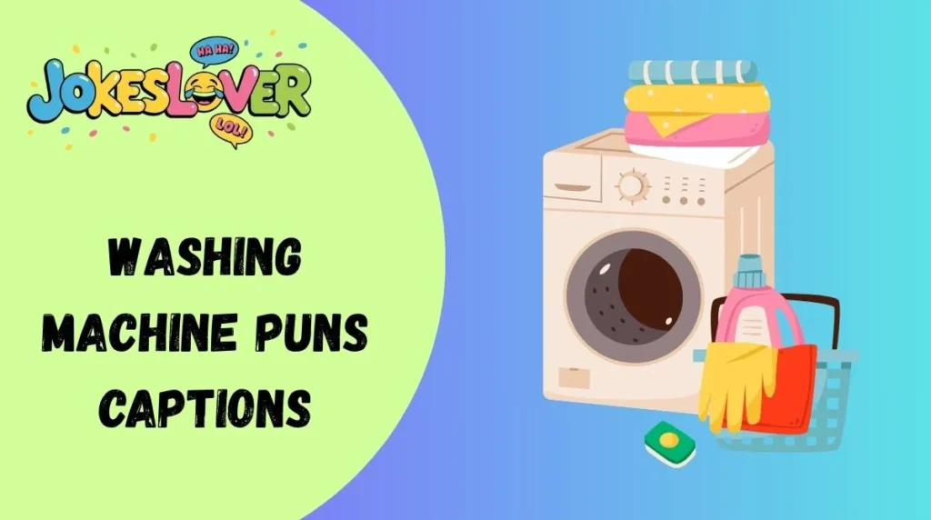 Washing Machine Puns Captions