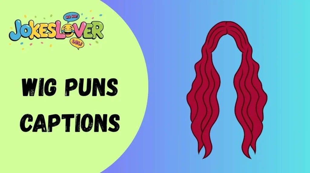 Wig Puns Captions