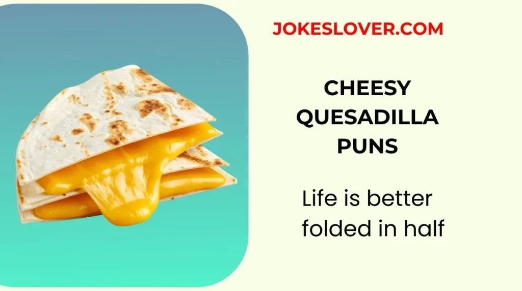 Cheesy Quesadilla Puns