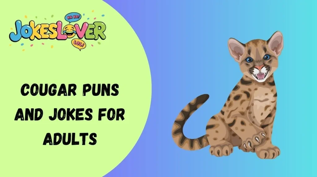 Cougar Puns and Jokes for Adults