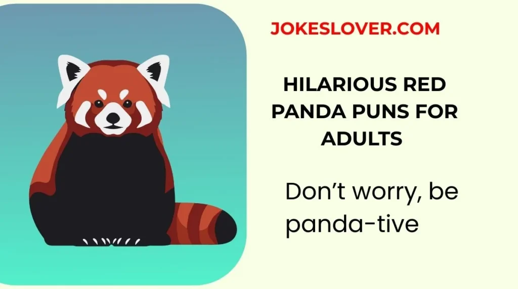 Hilarious Red Panda Puns for Adults