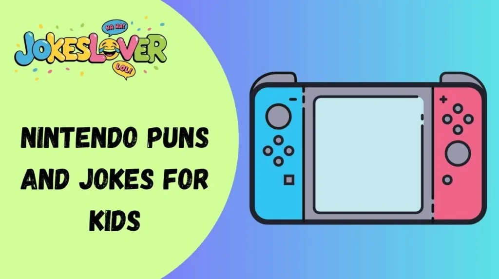 Nintendo Puns and Jokes for Kids
