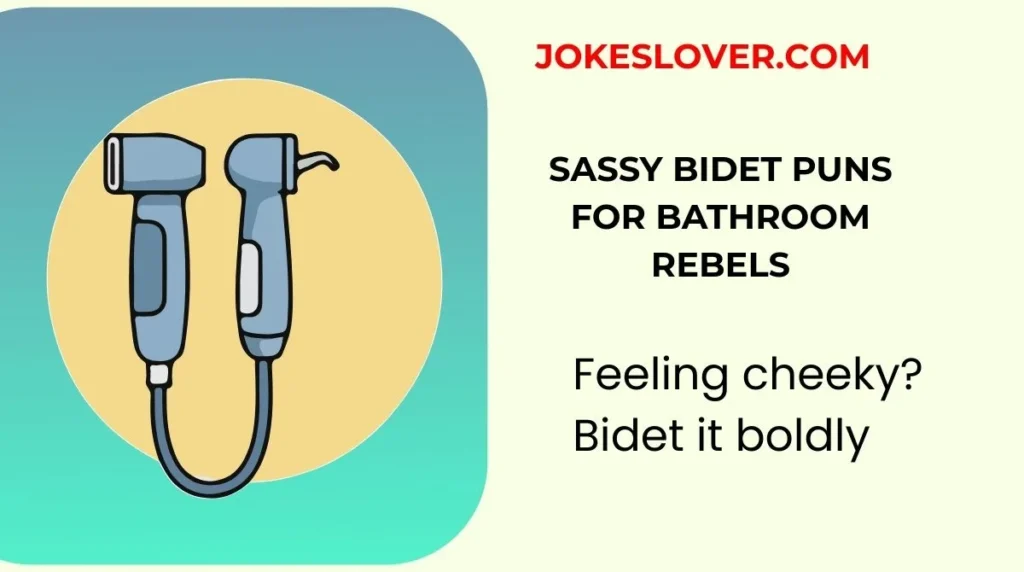 Sassy Bidet Puns for Bathroom Rebels