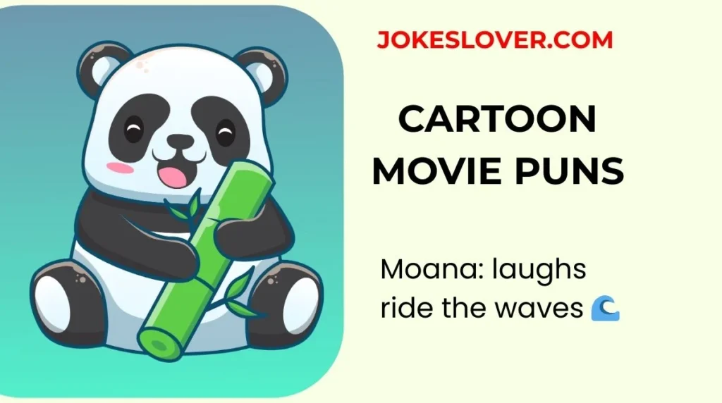 Cartoon Movie Puns