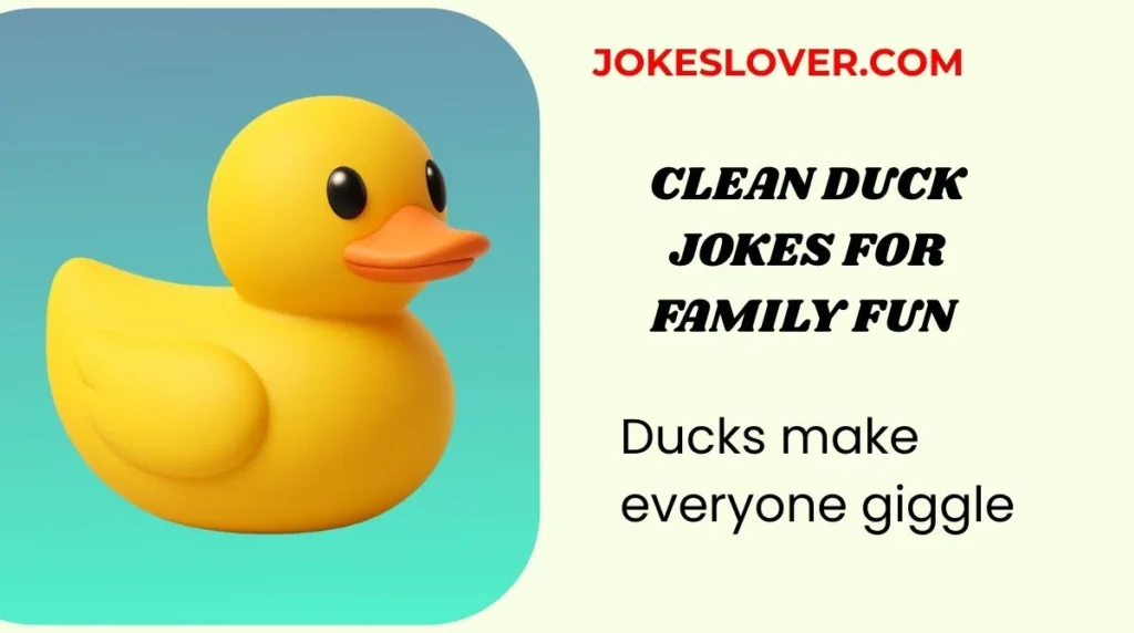 Clean Duck Jokes for Family Fun