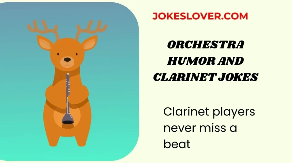 Clarinet players never miss a beat