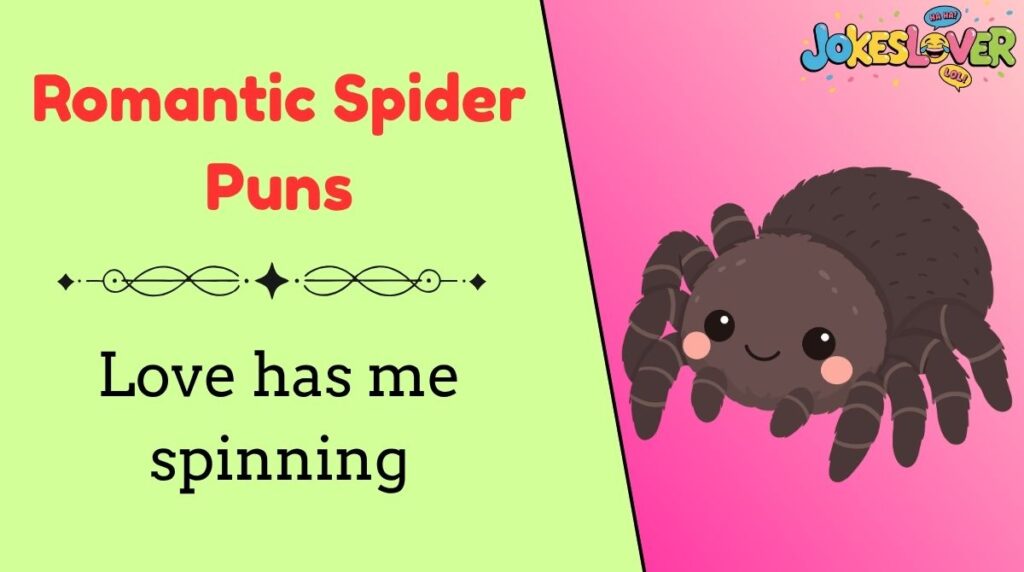 Romantic Spider Puns