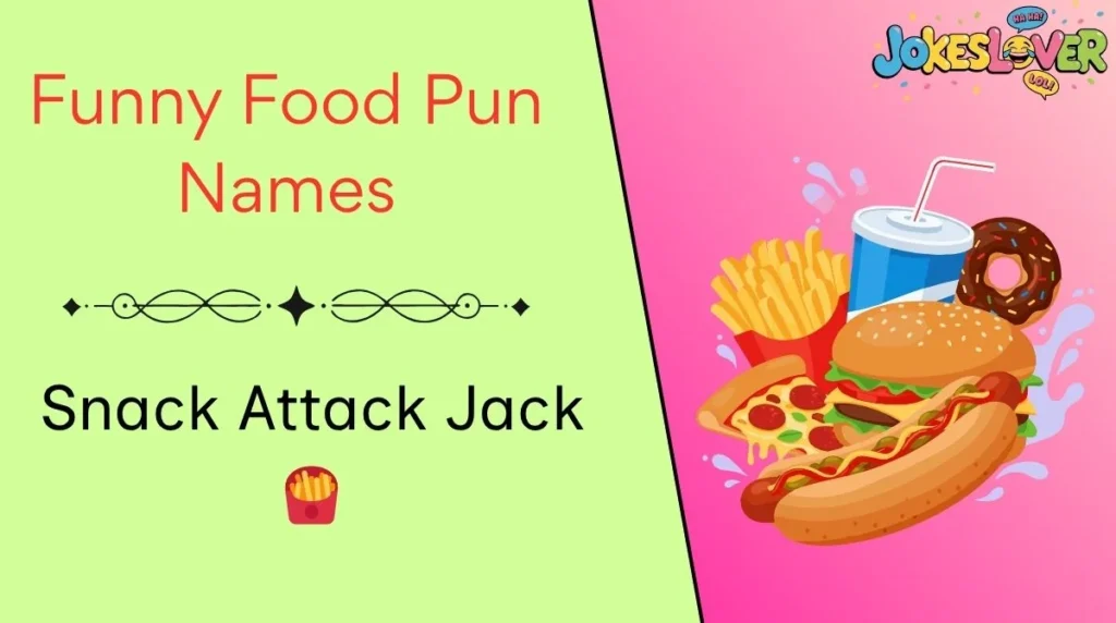 Funny Food Pun Names