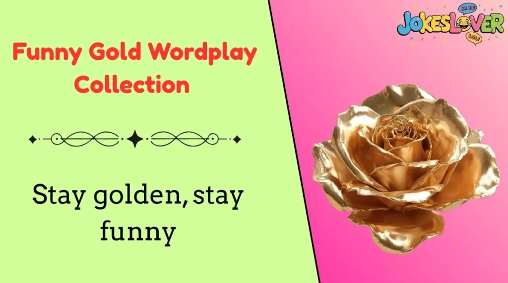 Funny Gold Wordplay Collection 