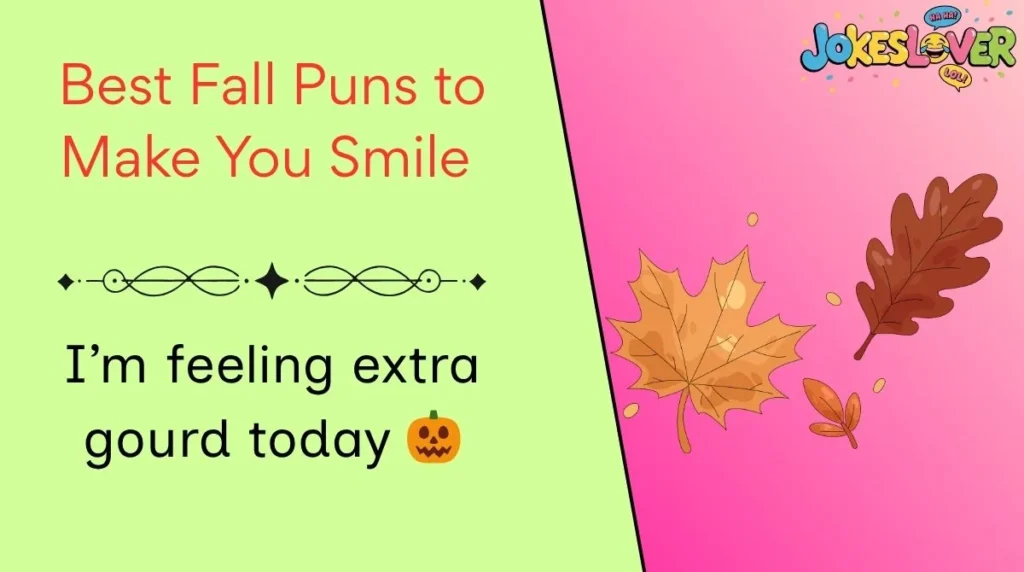  Best Fall Puns to Make You Smile