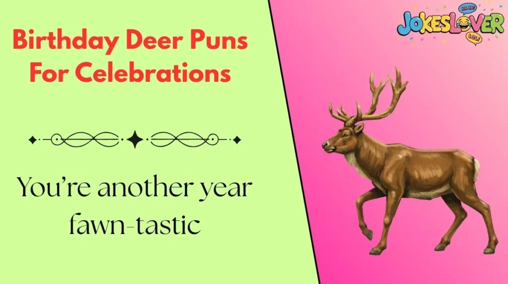 Birthday Deer Puns For Celebrations