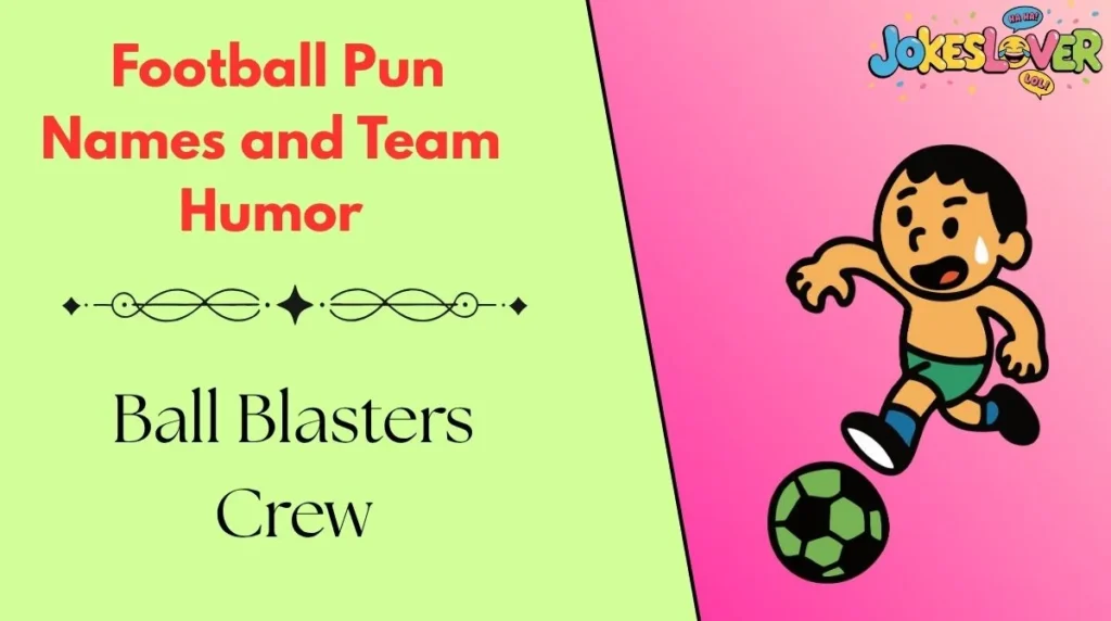  Football Pun Names and Team Humor