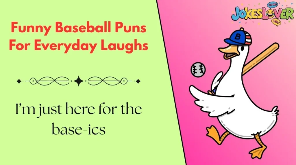 Funny Baseball Puns For Everyday Laughs 