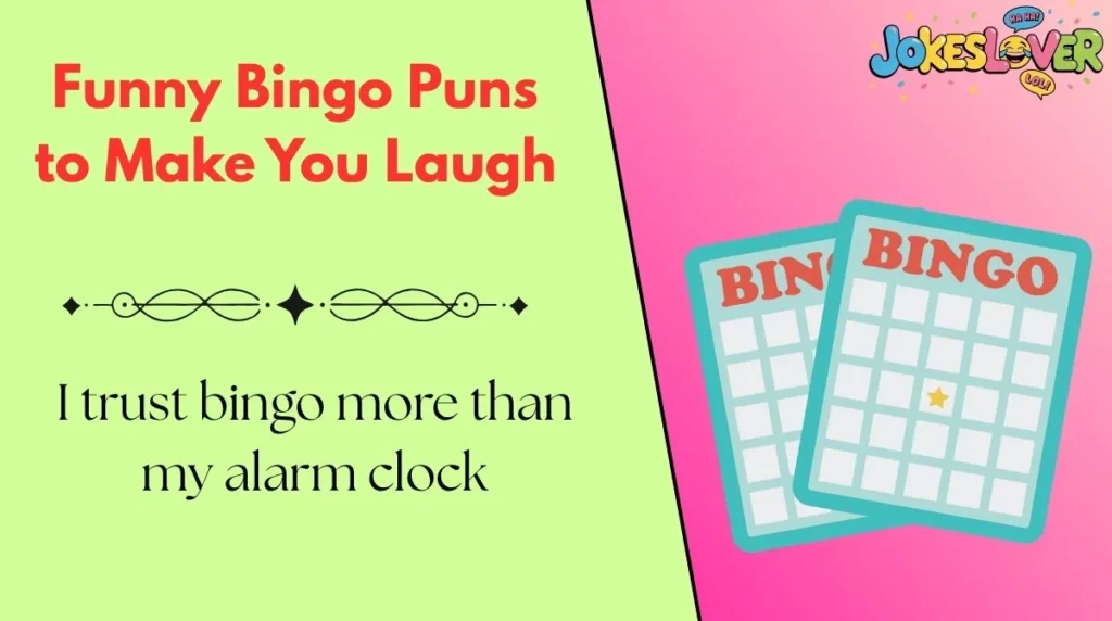 Funny Bingo Puns to Make You Laugh