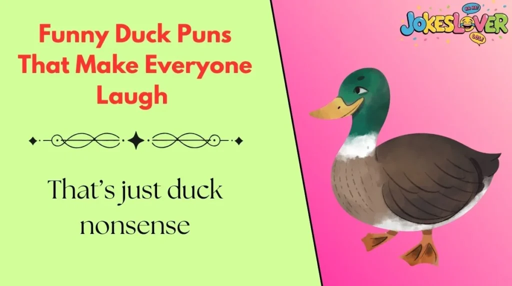 Funny Duck Puns That Make Everyone Laugh 