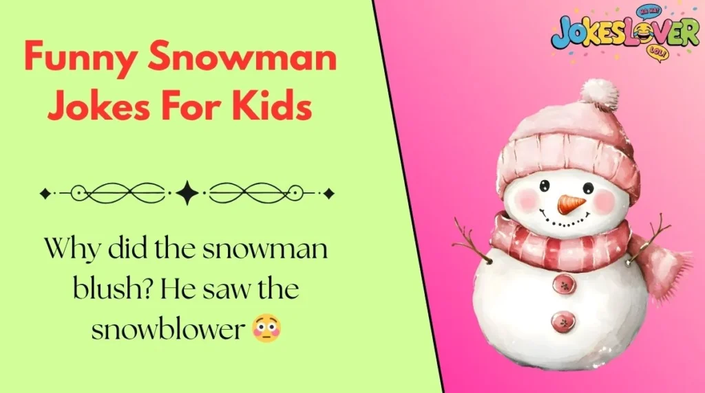Funny Snowman Jokes For Kids