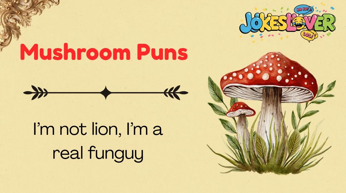 Mushroom Puns