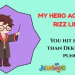 My Hero Academia Rizz Lines