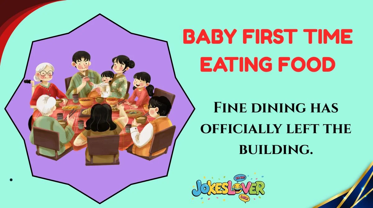 Baby First Time Eating Food