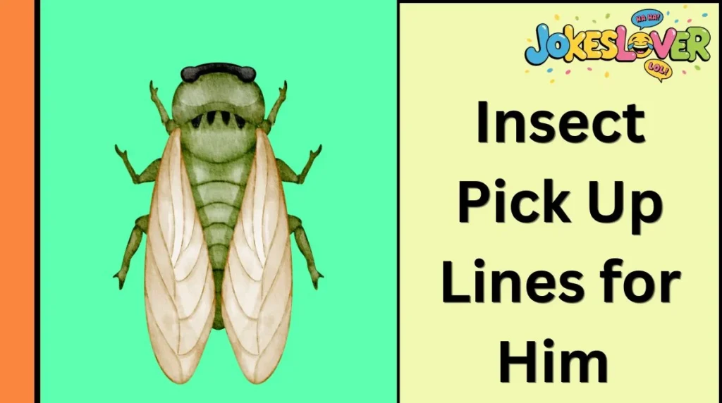 Insect Pick Up Lines for Him